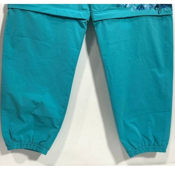 DOUBLET RARE $695 JAPAN Streetwear Printed Chaos Embroidery Two Way Pants Blue M - Picture 6 of 15